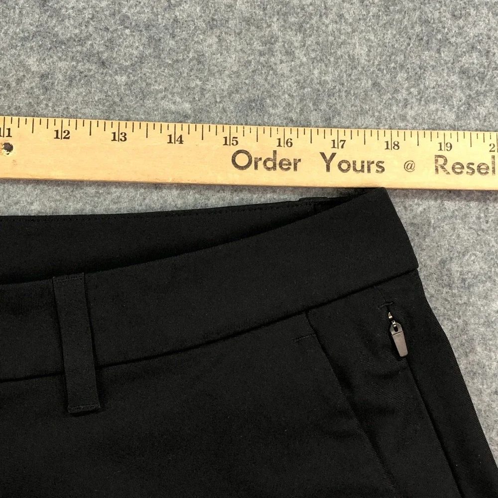 Lululemon Mens Commission Pant 36 Slim Fit Warpstreme Black Style LM5AXVS